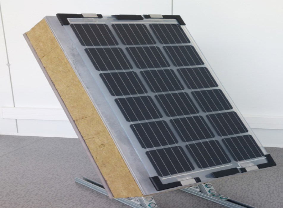 Solar panel system installed